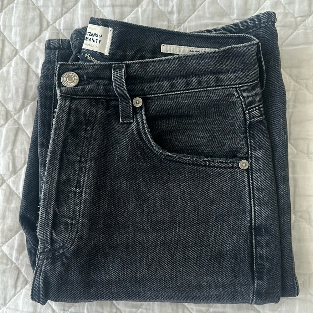 Citizens of Humanity Black Annine Jeans Womens Size 24